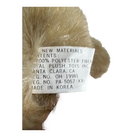 Royal Plush Dog Stuffed Plush Animal Cocker Spaniel Brown Toy Lovey - Picture 3 of 10